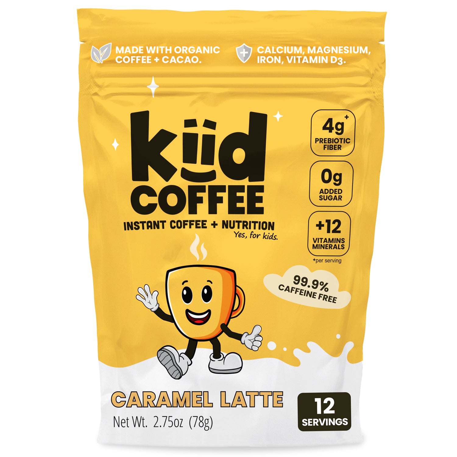 Kiid Coffee - World's First, Coffee For Kids (12 servings)